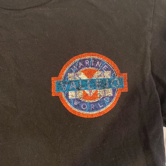 MOUSSY Vintage cropped graphic t shirt - Picture 2 of 4